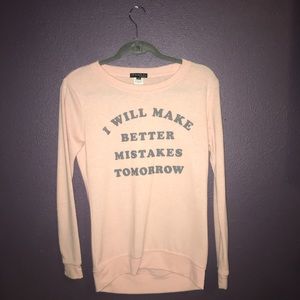 super cute, comfy: pink long sleeve